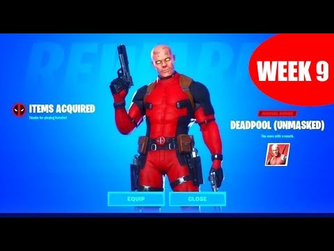 How to unlock deadpool styles in fortnite (UNmasked)