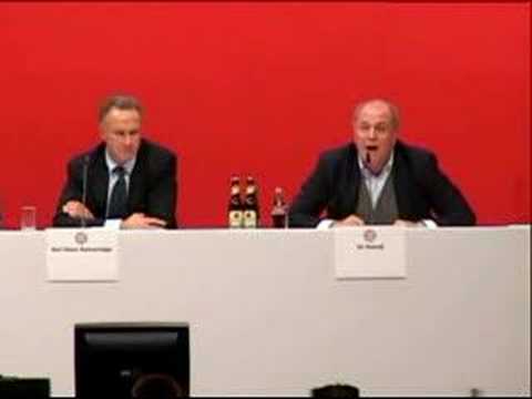 Uli Hoeneß / Ausraster