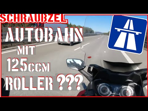 Honda Forza 125ccm auf der Autobahn ?