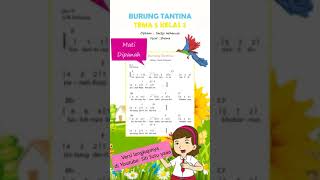 Download lagu BURUNG TANTINA #SHORTS - Lagu Tema 5 Kelas 2 SD Ciptaan Sactje Hehanusa Lagu Daerah Maluku mp3