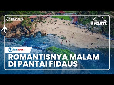 Nikmati Pantai Firdaus di Minahasa Utara, Berasa di Bali dengan Pemandangan dan Keindahan Lampu Hias