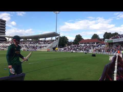 Alex Hales 95 off 30 balls, NatWestT20 Blast, Trent Bridge. 5 Aug 17
