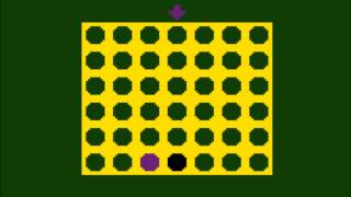 Connect Four for the Atari 8-bit family