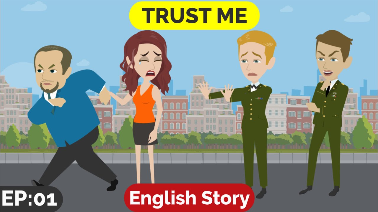 ❤️Trust Me Part 01 | Animated stories | English Story | English Conversation | Window English