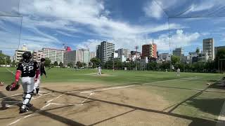 #草野球 #錦糸公園ものまねプロ野球 対 #ファインズ