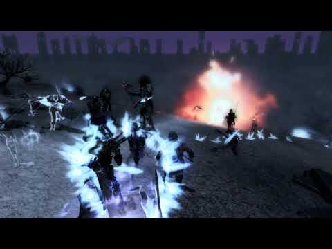 Skyrim Battles - Dawnguard, Trolls, Vigil of Stendarr & 6 Silver Hands vs Necromancer Army