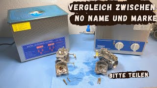 Was taugt das preiswerte Ultraschallgerät? Marke vs No-Name Teil 2, vom Vergaseronkel