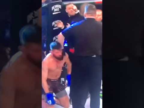 Conor McGregor SNAPS 😱 Chest Tizes Referee at Bellator! “You Let It Go Too Long!” 💥#mma #ufc #shorts