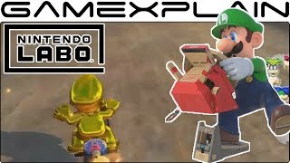 Testing Out the Labo Vehicle Kit in Mario Kart 8 Deluxe (New Update)