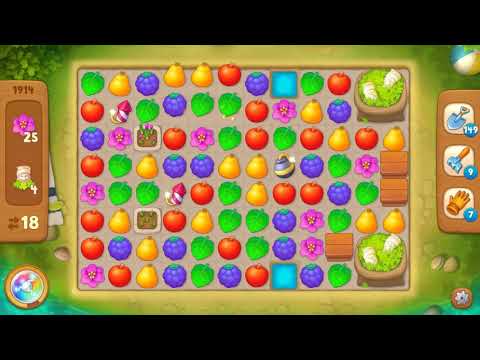 Gardenscapes Area 9 Day 1 Level 1914 - No Boosters Or Hacks