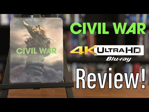 Civil War (2024) 4K UHD Blu-ray Review!
