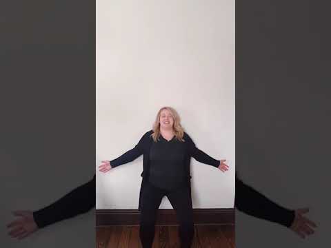 2-minute Wall sit + SQUAT Challenge!  #MamaReset