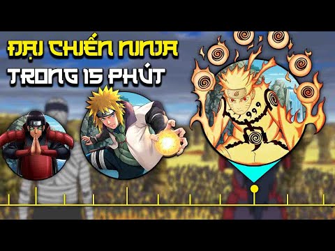 Tóm Tắt Các Cuộc Đại Chiến Ninja Trong Naruto 15 Phút 😎