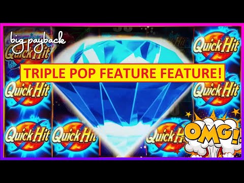 SO MANY QUICK HITS on Diamond Quick Hit Link Slots! Downtown Grand Las Vegas!