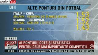 ALTE PONTURI: Pariuri1x2 a selectat 15 variante de pariere din fotbal, baschet și snooker!