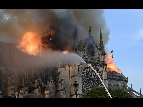 Watch how the Notre-Dame cathedral fire unfolded