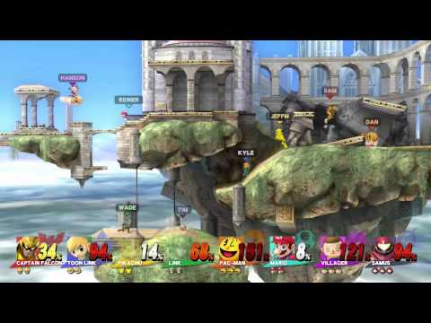 Test Chamber - 8-Player Super Smash Bros. Wii U
