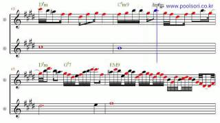 End Of The Night - Bb Tenor/Soprano Sax Sheet Music [ kenny g ]