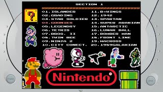 NES 58 in 1 Console : Gameplay All Video Roms