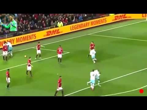 David De Gea vs west ham united 16/17