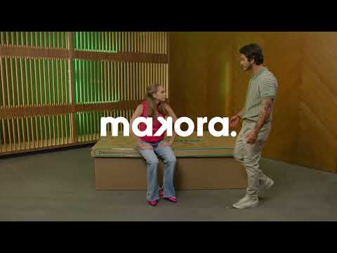 thumbnail video image 2 of Cama Doble Makora Lino Rojo Modelo Samson No Incluye Colchones, 2 of 9