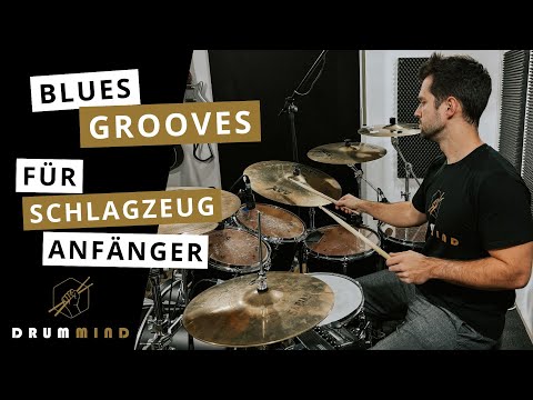 Blues Grooves für Schlagzeug Anfänger