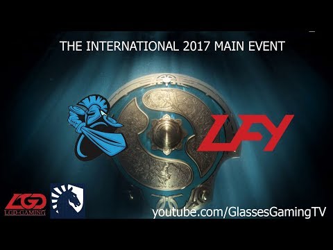 LFY VS Newbee, DOTA 2 The International 2017 Main event Day 5,  Newbee vs LFY