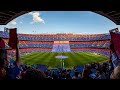 CAMP NOU EMOTIONAL MOSAIC & ACAPELLA ANTHEM BEFORE EL CLASICO (FIRST SINCE PANDEMIC ❤️)