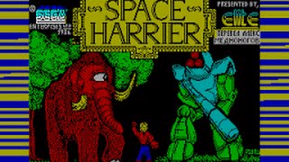 Space Harrier - ZX Spectrum Gameplay