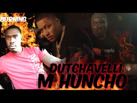 AMERICAN REACTS TO UK RAPPERS M Huncho x Dutchavelli - Burning