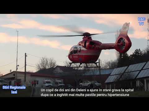 Un copil din Deleni a ajuns de urgenta la spital dupa ce a inghitit mai multe pastile pentru tensiun