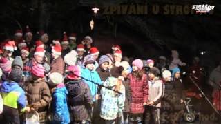 preview picture of video 'Zpívání u vánočního stromku na náměstí 2013'