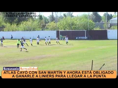 Primera D Zona B   Fecha 9   Atlas 0 San Martín 1