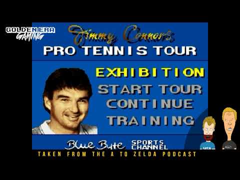 Jimmy Connors Pro Tennis Tour Review -  SNES HIDDEN GEMS - with Gameplay SUPER NINTENDO