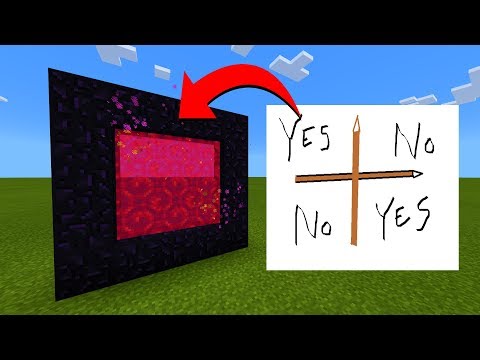 How To Make A Portal To The Charlie Charlie Dimension in Minecraft!