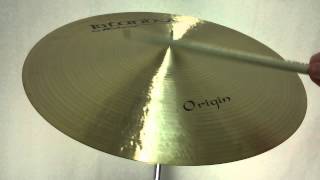 Video thumbnail for Istanbul Mehmet Origin Ride Cymbal 22" 3190 grams by Drum Center of Portsmouth