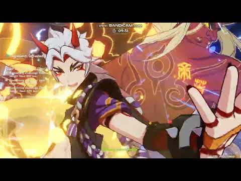 Genshin Impact - Genshin Impact - Floor 12 (3.3), C6R5 Itto/C6R5 Wanderer (Faster)