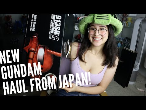 レアなガンダムアイテムで新日本上陸! (New Japan haul with rare Gundam Items!!)
