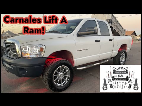 How To Do A 6 Inch Lift Kit On A 2006-2008 Dodge Ram 2WD