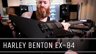 Video thumbnail for Harley Benton EX 84 modern first impressions by Pherotone Studios