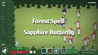 Sapphire Butterfly | Forest Spell | Guardians of the Forest