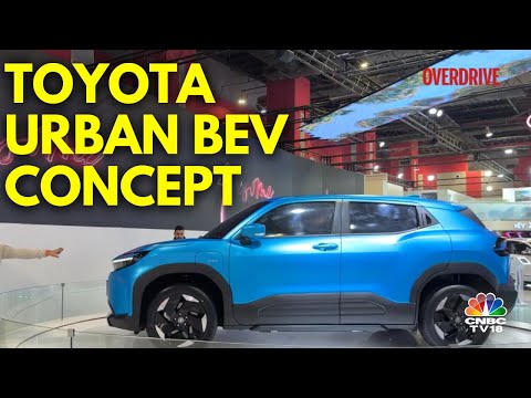 Thumbnail for Bharat Mobilitiy Global Expo 2025 | Toyota Urban BEV Concept | N18V | CNBC TV18 by Toyota, rall, Toyota LQ Concept, Toyota MOB