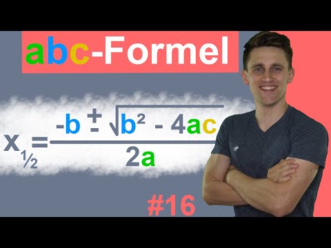 abc-Formel einfach und schnell erklärt - Quadratische Gleichung lösen | Mitternachtsformel | Aufgabe