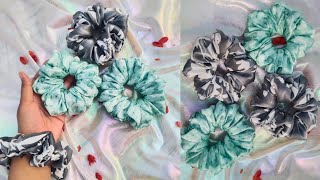 Luxury Tie-Dye Fabric Hair Scrunchies Set 🔥| Soft Handmade S