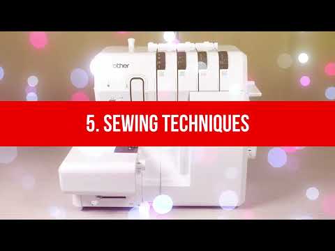 GUR Sewing Machines - Brother Airflow 3000 Jet Air Overlocker Machine Sewing Techniques
