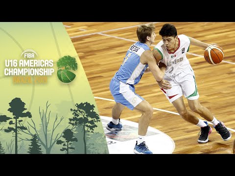 Баскетбол Uruguay v Mexico — 7th Place — FIBA U16 Americas Championship 2019 [ESP]