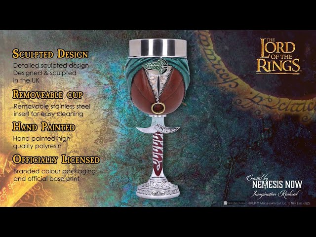 Vídeo relacionado con Nemesis Now Globo de Nieve con Licencia Oficial Lord of The Rings Frodo, Multicolor, 17 cm