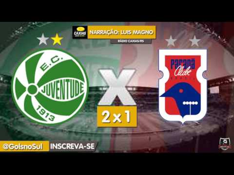 Juventude 2 x 1 Paraná - Rádio Caxias - Gols do Juventude