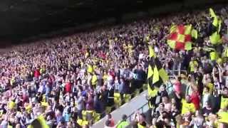 preview picture of video 'FANS: Watford FC Supporters React To Abdi Clincher v Huddersfield'