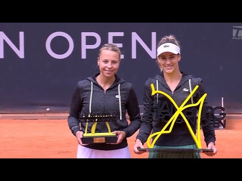 Anett Kontaveit Dominated by Bernarda Pera Live WTA Tennis Hamburg Germany